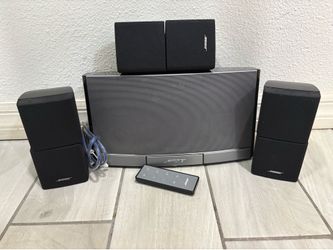 Bose Sound dock with 3 Bose speakers