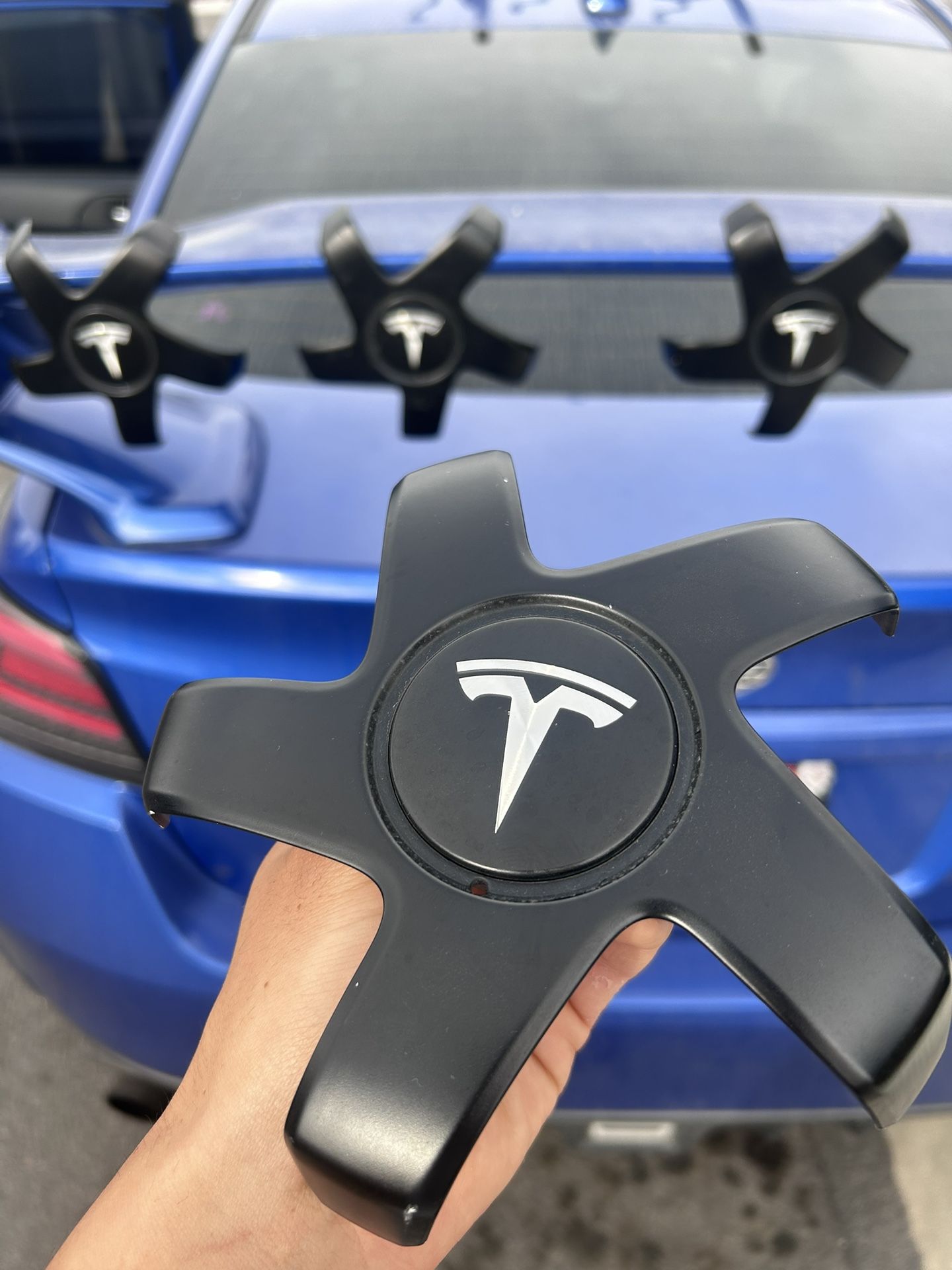 Tesla Center Caps