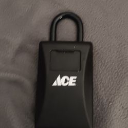 Ace 3.15 in. W Aluminum 4-Dial Combination Lock Box

