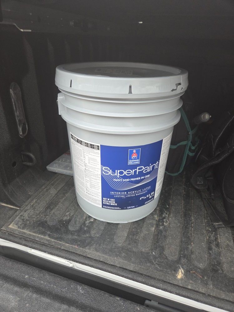 Five gallons gray sherman williams