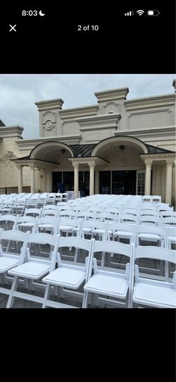 Resin chairs r,e,n,t