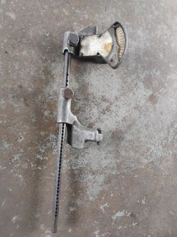 Vintage Metal Pipe Bender with Angle Gauge