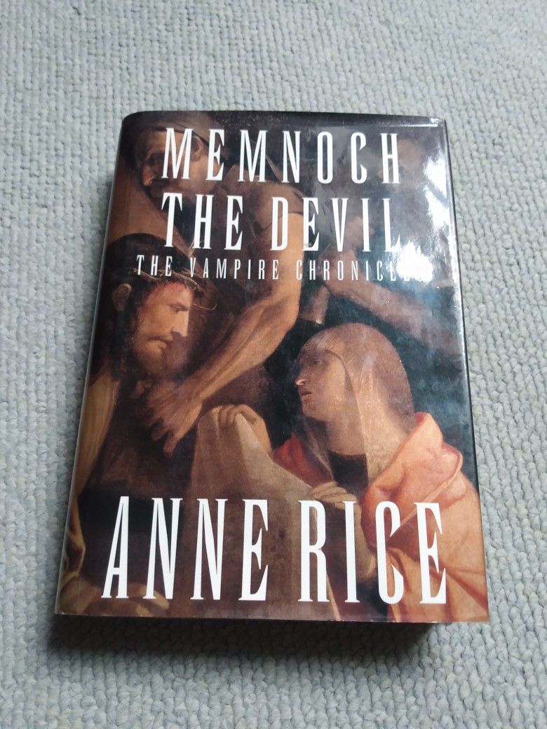 MEMNOCK THE DEVIL BY ANNE RICE 1995 KNOPF FIRST EDITION HARDCOVER BOOK W/DUST JACKET