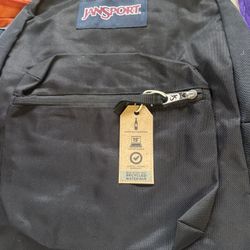 New Jansport Black Backpack 