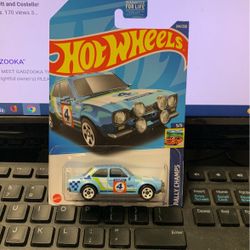 Hotwheels 70 Ford Escort Rs1600