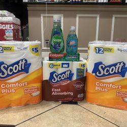 $20 Toilet Paper And Hygiene Bundle 