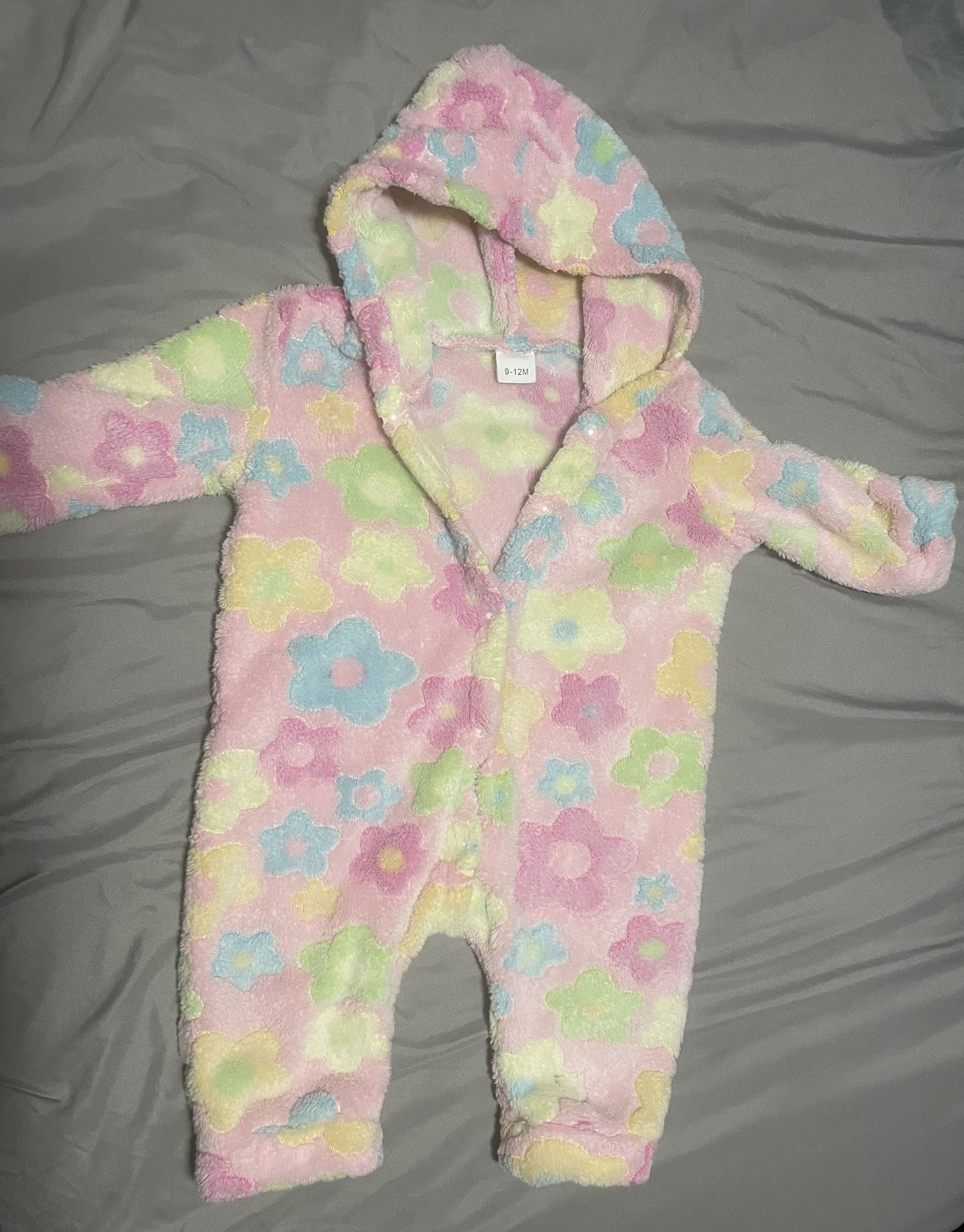 Floral Onesie, Super Soft