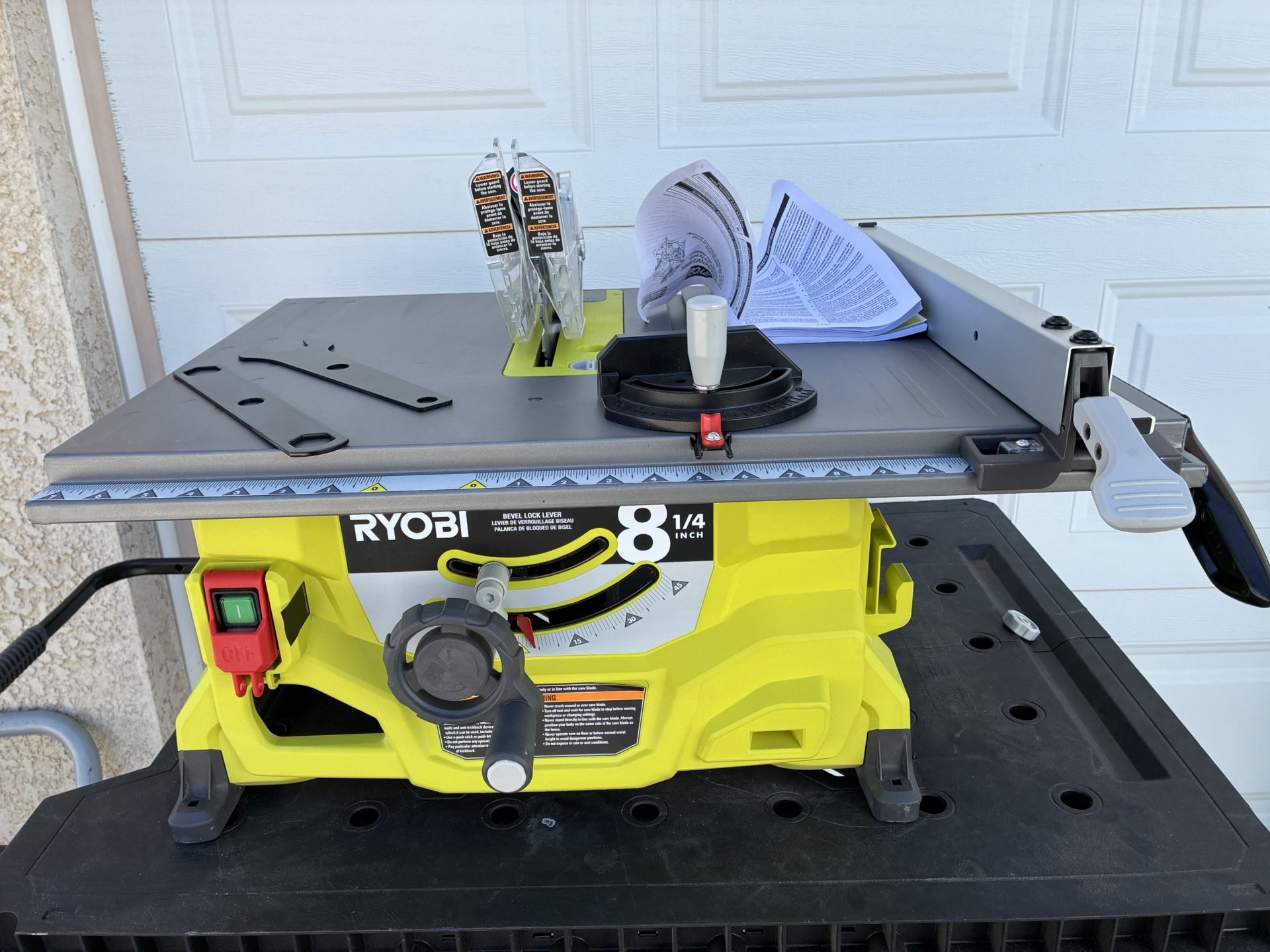 Ryobi Table Saw- 8 1/4 Inch Corded
