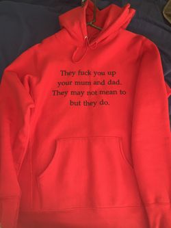 Supreme they f you up hoodie