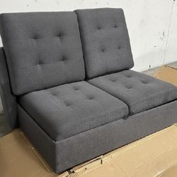Grey Pull-out Sofa 