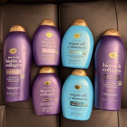 brand new ogx shampoo and conditioner sets