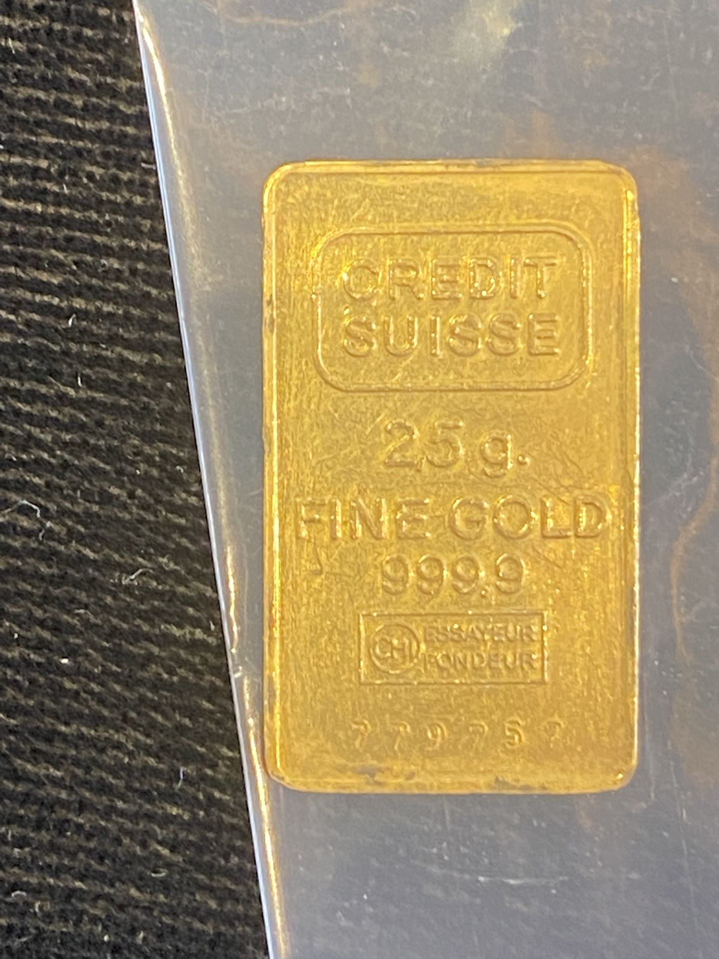2.5 Gram Gold Bar
