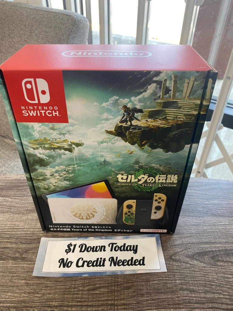 Nintendo Switch OLED Touch Screen Gaming Console New Zelda