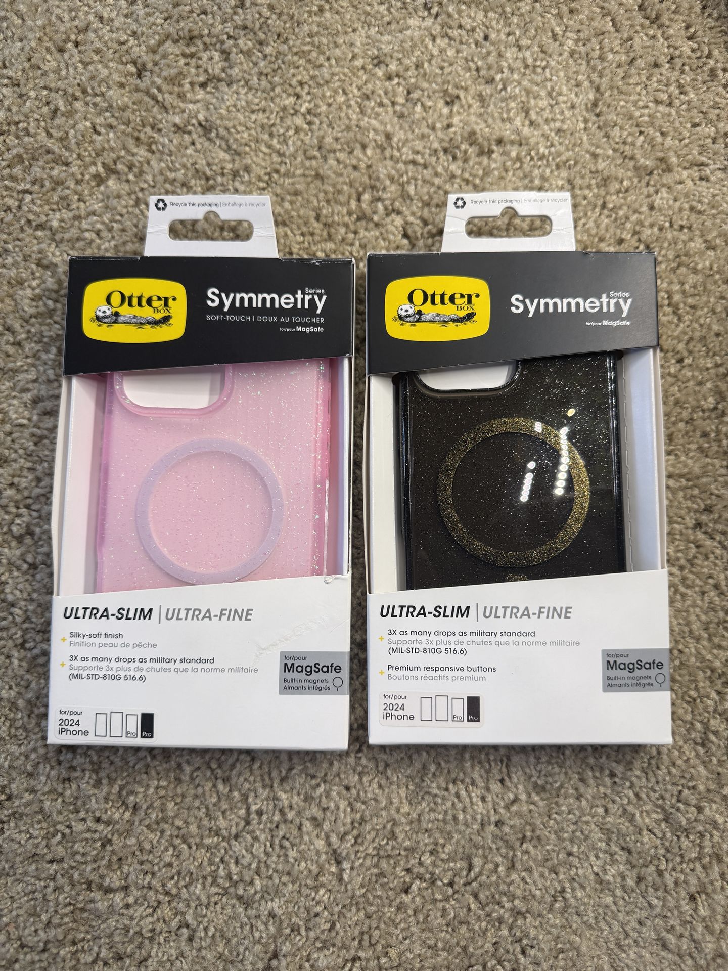 OtterBox black case for iphone 16 pro max OPEN BOX