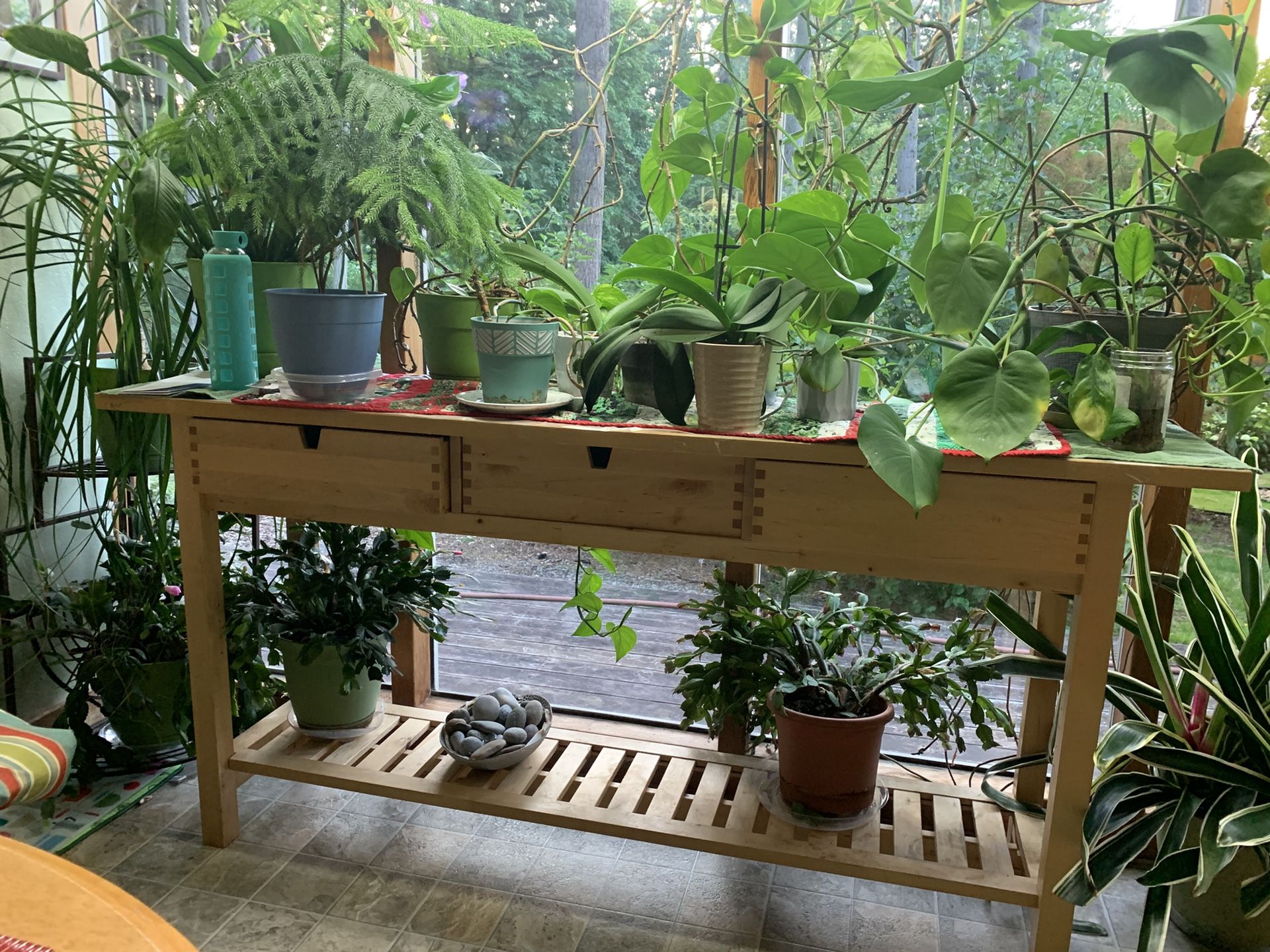 IKEA Wood Butcher Block Kitchen Island