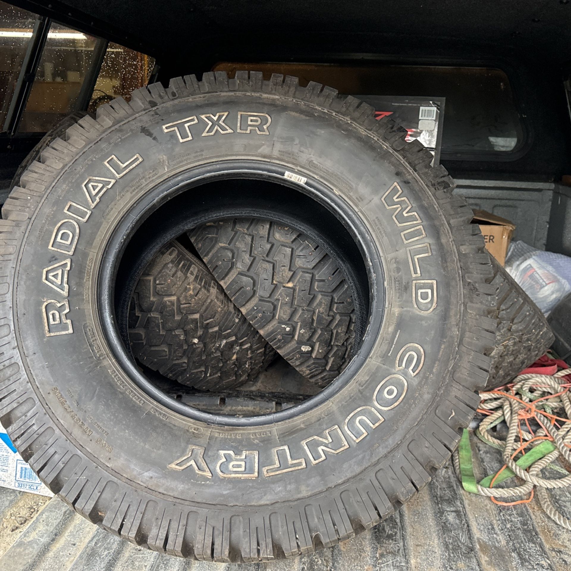 16” Wild Country Snow Tires With Studs