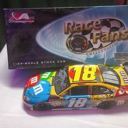 AUTOGRAPHED Kyle Busch #18 M&Ms 2009 Las Vegas Winning Car
