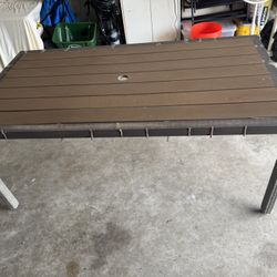 Outdoor Patio Dining Table 