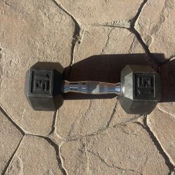 Dumbbell Used 15 Lb