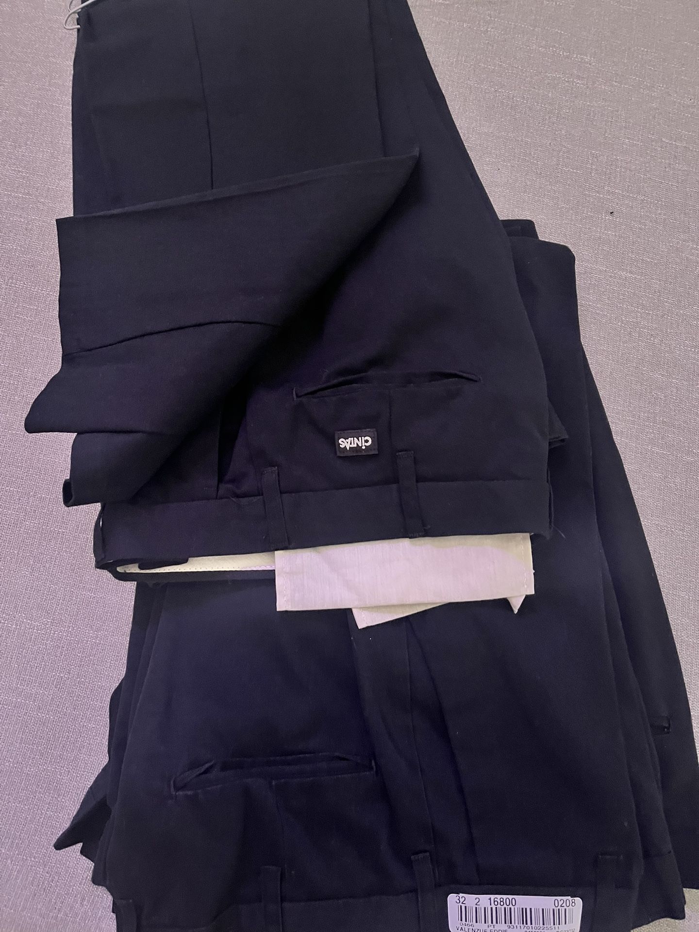Cintas Mechanical Uniforms,6 Shorts And 6 Pants Size 30
