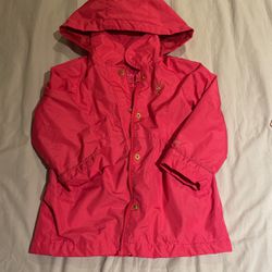 Girls Size4  Waterproof Jacket 