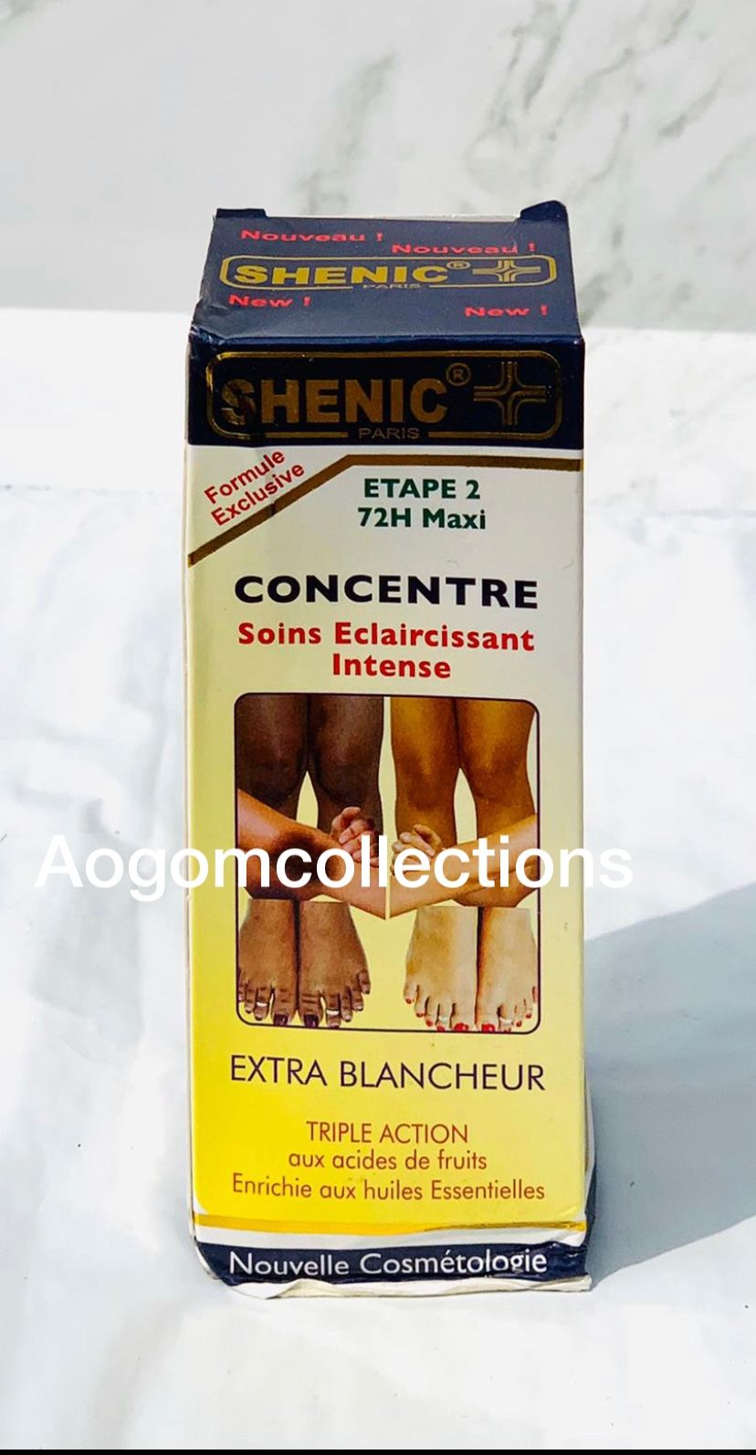 Shenic Etape2 72h maxi concentre triplet action extra blancheur 