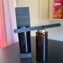 2 Threshold reed diffusers in Black Honey Vanilla