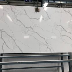 Calaccata white 110”x26” Come With free Back splash
