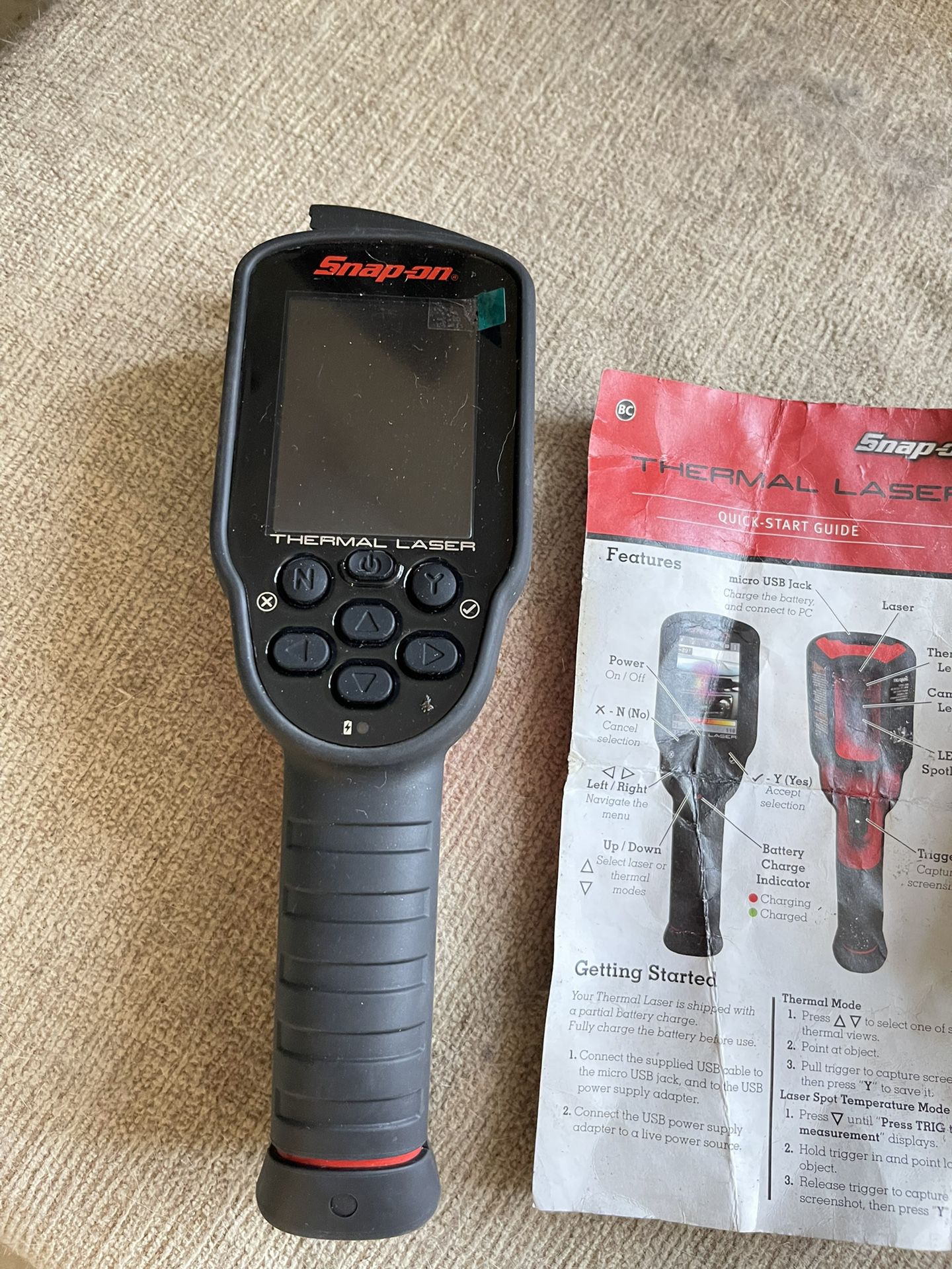 Snap On Thermal Laser / Diagnostic Imager (New)