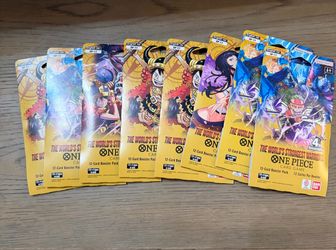 One Piece (op-17) sleeved packs