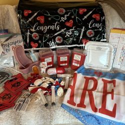 Prescription to Party 🎉 Medical Graduation Party Decorations, Balloons & Printable Games Bundle – Future Doctor Celebration Kit