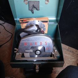 VINTAGE MONTGOMERY WARDS 6 1/2 SKILL SAW