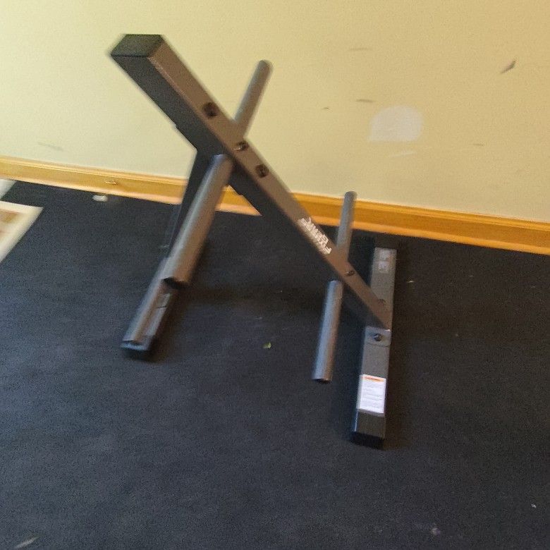 Small Fitness Gear Olympic Weight Plate Tree--