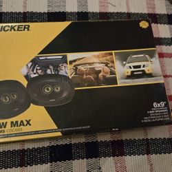New Kicker CS 6x9 Car Speakers