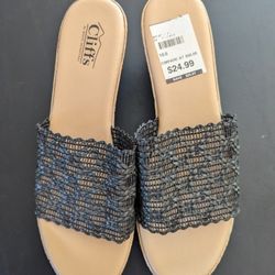 3inch Slip On Wedge Sandals Size 10