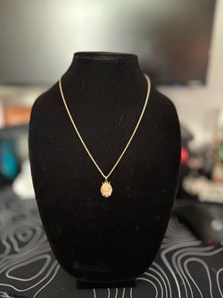 Rope Chain 14k & pendant 14k