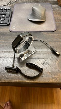 Like New Fitbit Inspire 3 + Fintie Elastic Band