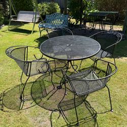 Wrought iron Table And Chairs