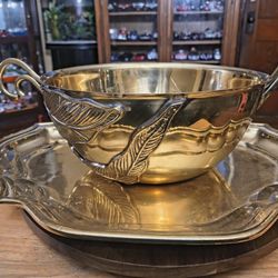 Antique Bronze Centerpiece 