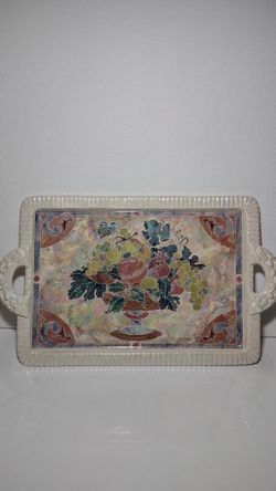 Vintage Ceramic Platter 