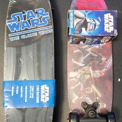 Star Wars The Clone Wars: 21 In  Skateboard