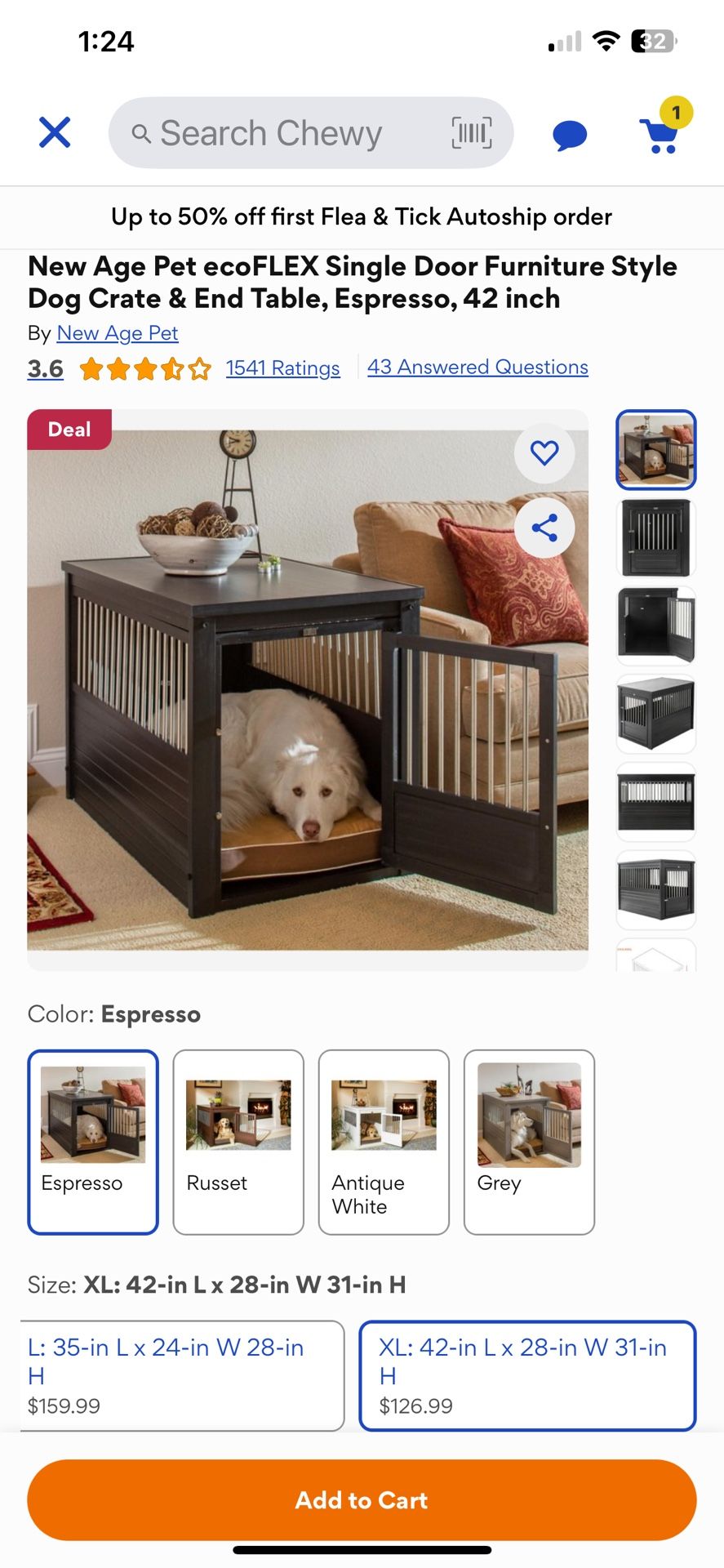 Dog Crate Used