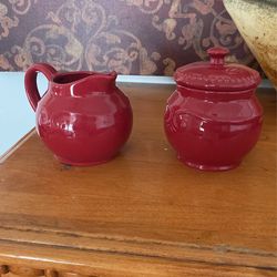 Princess Houes Sugar And Creamer