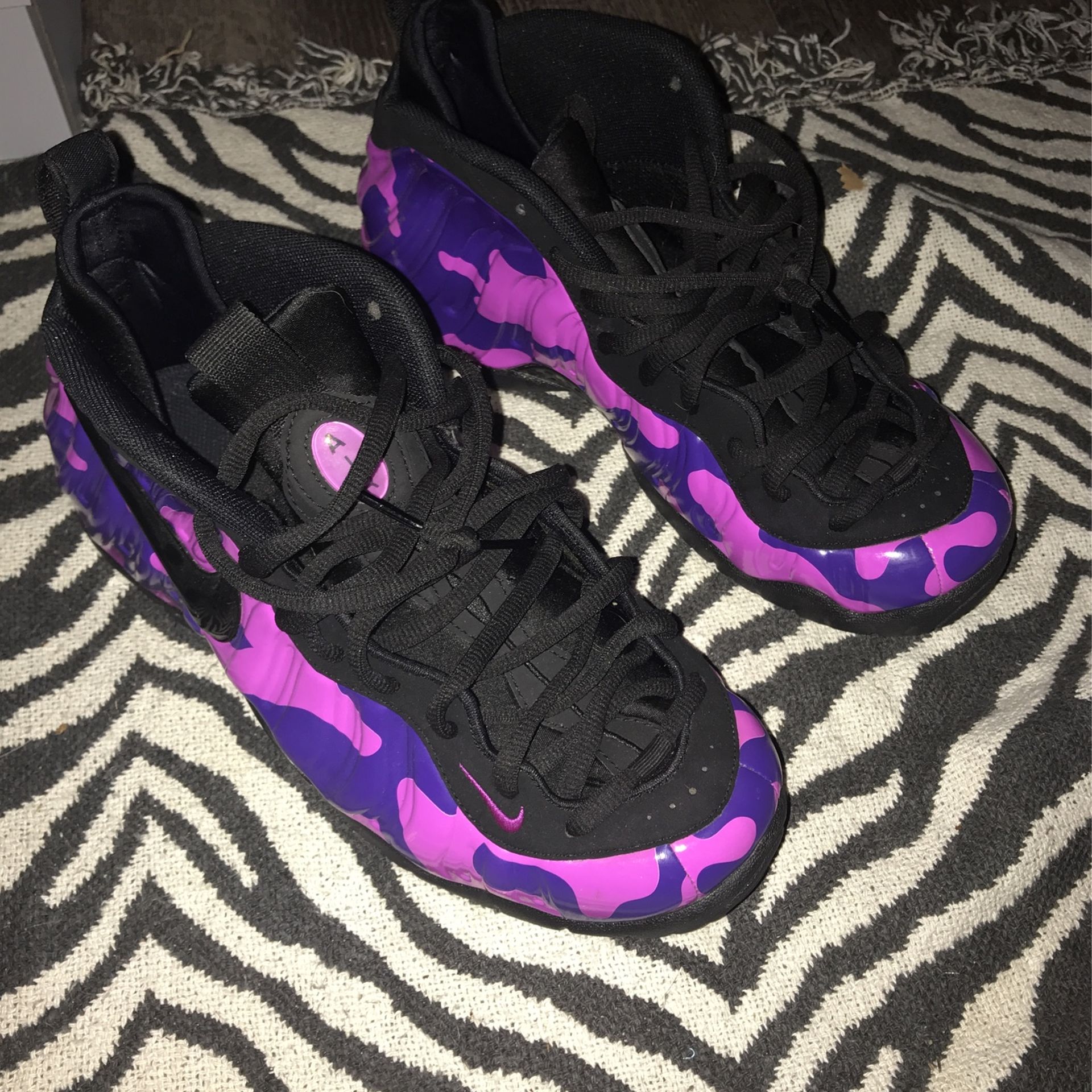 Purple Camp Foamposite (Perfect Condition)