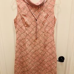 Beautiful Elegant Pink Dress Size M