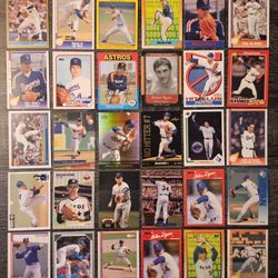 (30) All Different Nolan Ryan Baseball Card Lot Texas Rangers Houston Astros - Multiple Available