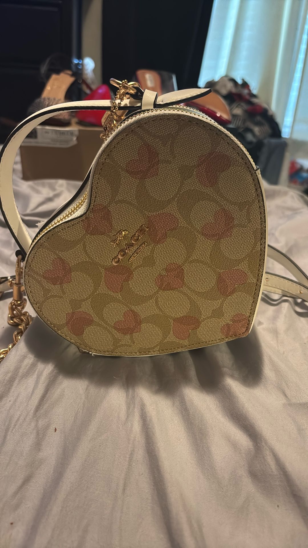 Coach Heart Purse (New)