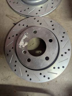 Rear Mercedes Brembo Brake disc rotors CL500