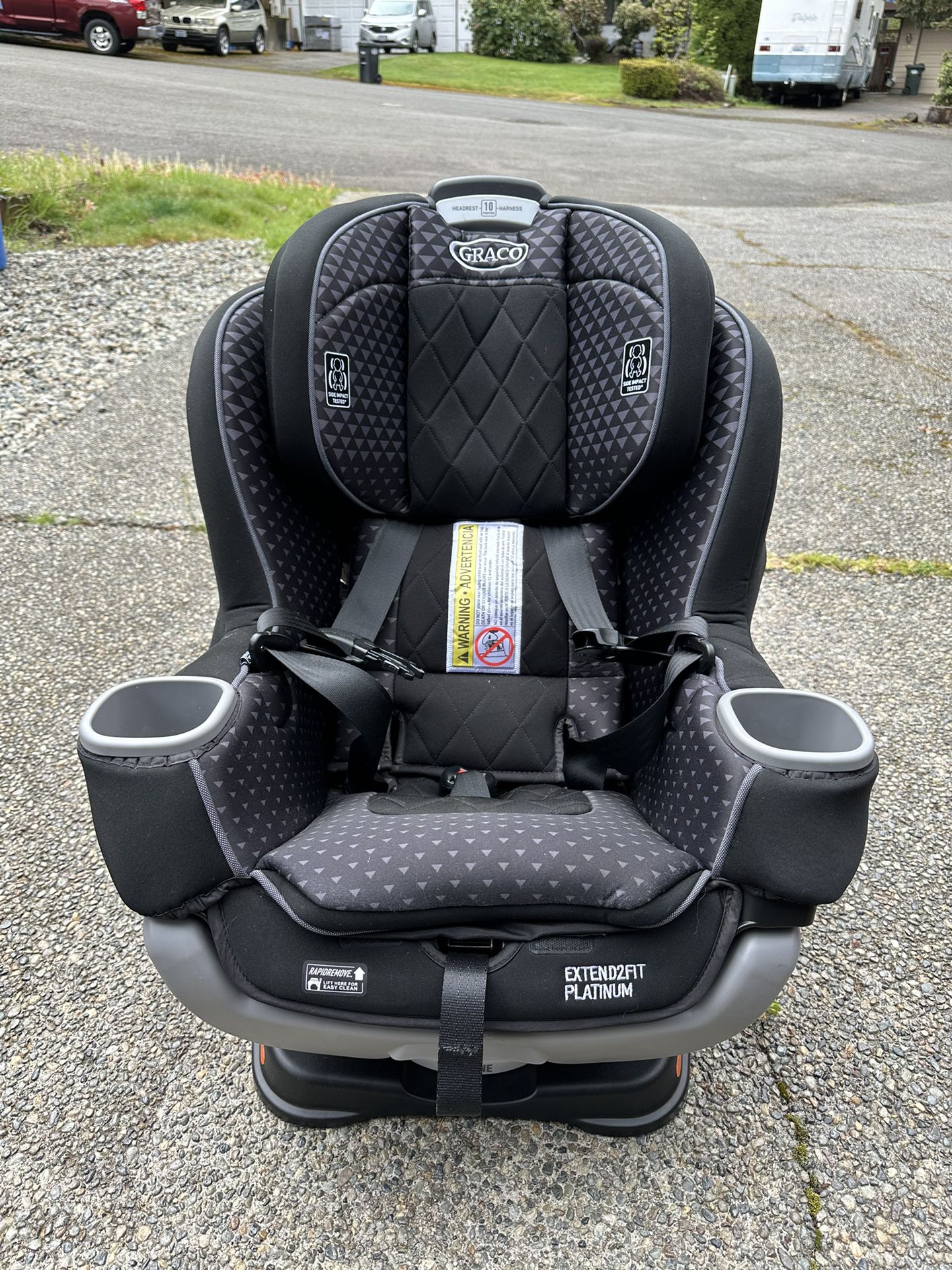Graco Extend2Fit Platinum Car Seat