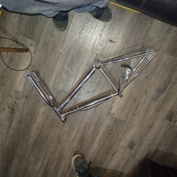 Old School  RED LINE 20 IN. BMX FRAME CHROME